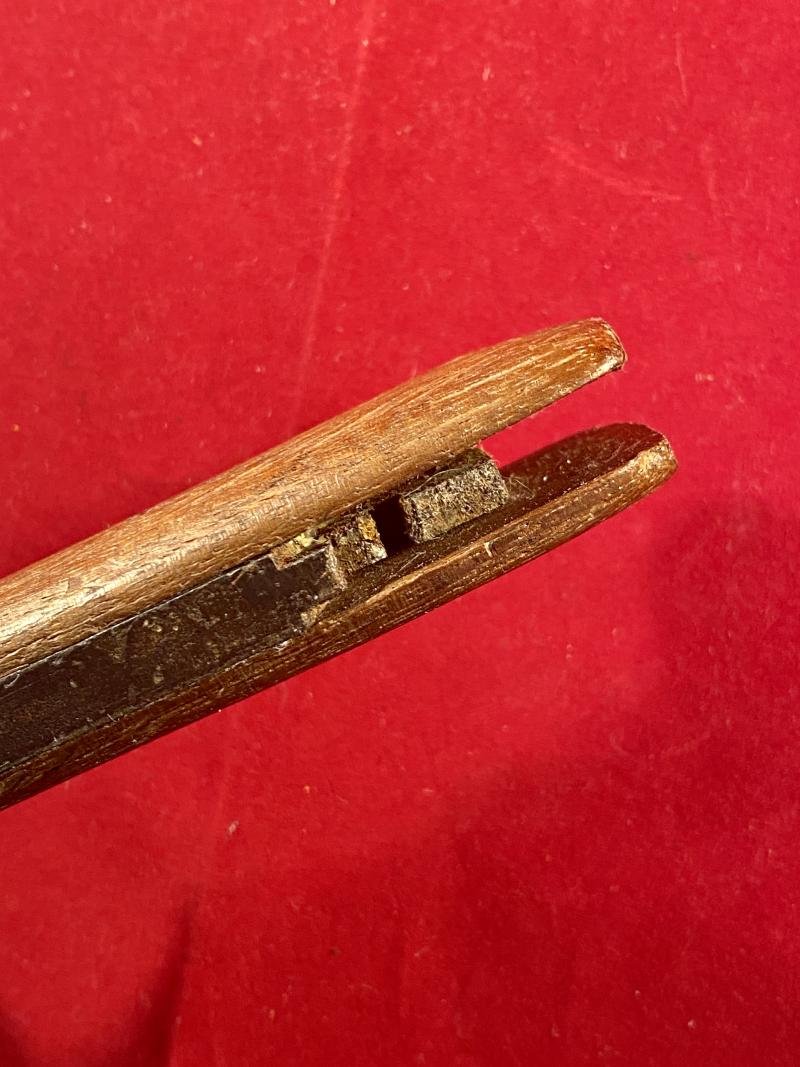 WW2 Japanese Type 30 Arisaka Bayonet and Scabbard with Repaired Grip — image 10