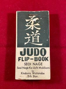 Scarce Vintage Martial Arts Judo Flip-Book – SEOI NAGE - …