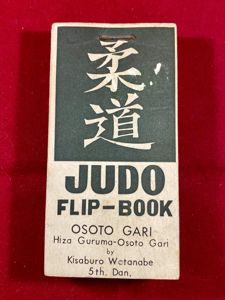 Scarce Vintage Martial Arts Judo Flip-Book – OSOTO GARI - …