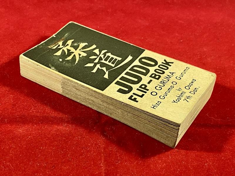 Scarce Vintage Martial Arts Judo Flip-Book – O GURUMA - by Yoshimi Osawa 7th Dan c1960 — image 3