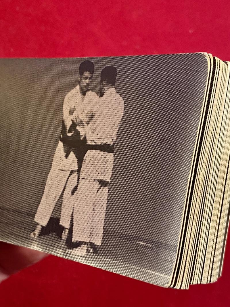 Scarce Vintage Martial Arts Judo Flip-Book – O GURUMA - by Yoshimi Osawa 7th Dan c1960 — image 8