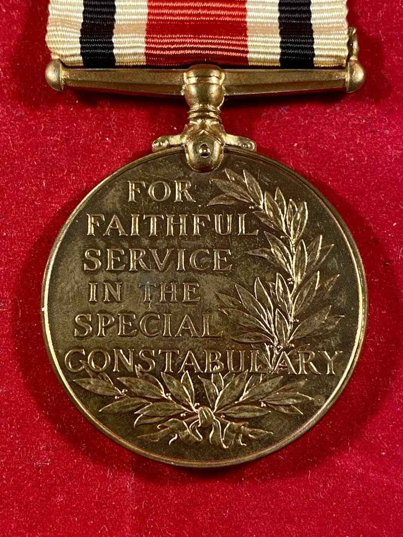 Elizabeth II - Special Constabulary Long Service Medal with 1985 Bar, Rosette Ribbon Bar and Case to JAMES H. GRITT — image 6