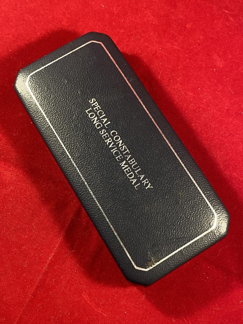 Elizabeth II - Special Constabulary Long Service Medal with 1985 Bar, Rosette Ribbon Bar and Case to JAMES H. GRITT — image 9