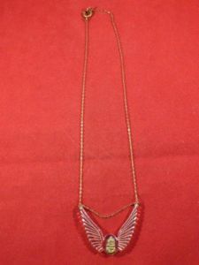 WW2 Royal Navy Fleet Air Arm Perspex “WINGS” Sweetheart Pendant …