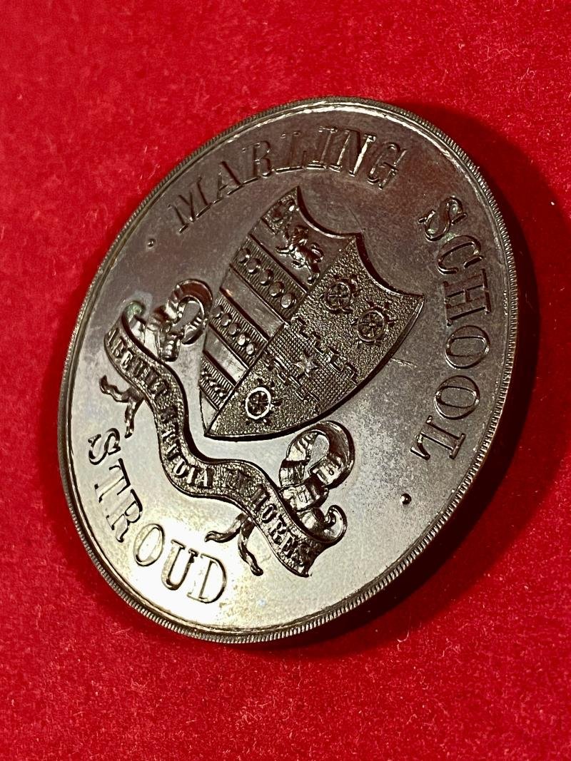 Antique Cased Bronze Medallion from Marling School Stroud Awarded for 220yds Athletic Race - to J.H. VINER in 1924 — image 6