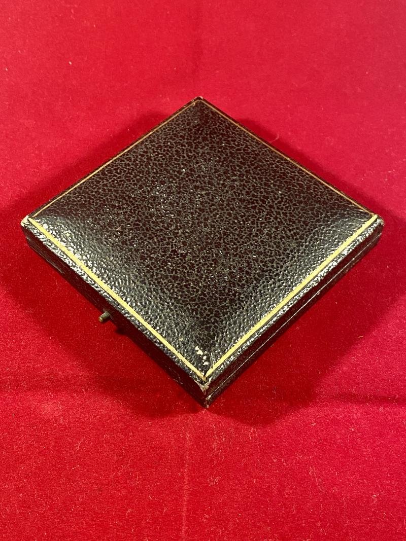 Antique Cased Bronze Medallion from Marling School Stroud Awarded for 220yds Athletic Race - to J.H. VINER in 1924 — image 7