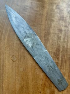Post WW2 Turkish Damascus Steel Hitler Letter Opener by Paul …
