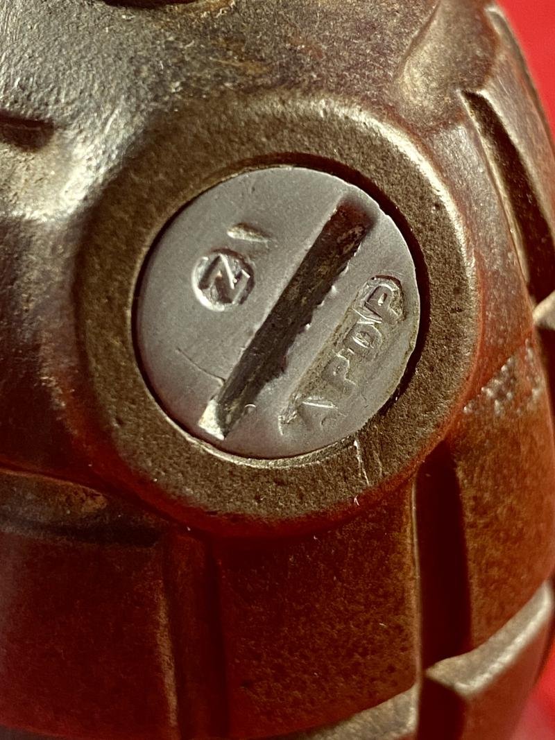 WW2 No.36 Type II British 'Rifle' Mills Grenade by BBC Converted to a Table Lighter — image 9