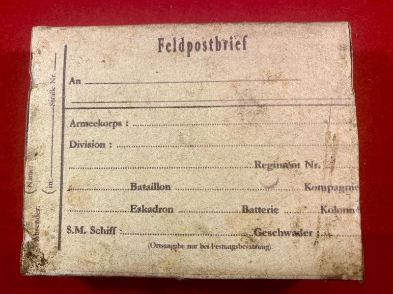 Two Unusual WW1 German Officer's Hazelnut Wood Cigar -Cigarette Holders in Original Box — image 4