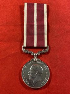 Rare Silver George V Coinage Profile - Meritorious Service Medal …