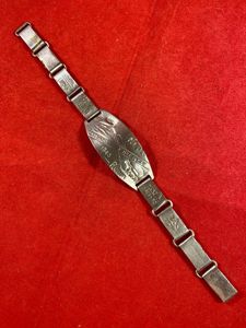 Original WW2 Souvenir of Italy Campaign Link Bracelet dated 1945