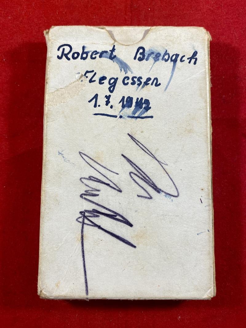 WW2 German Card Game - Wehrmachts Quartett Kriegsmarine – Owner Named and Dated 1942 — image 3