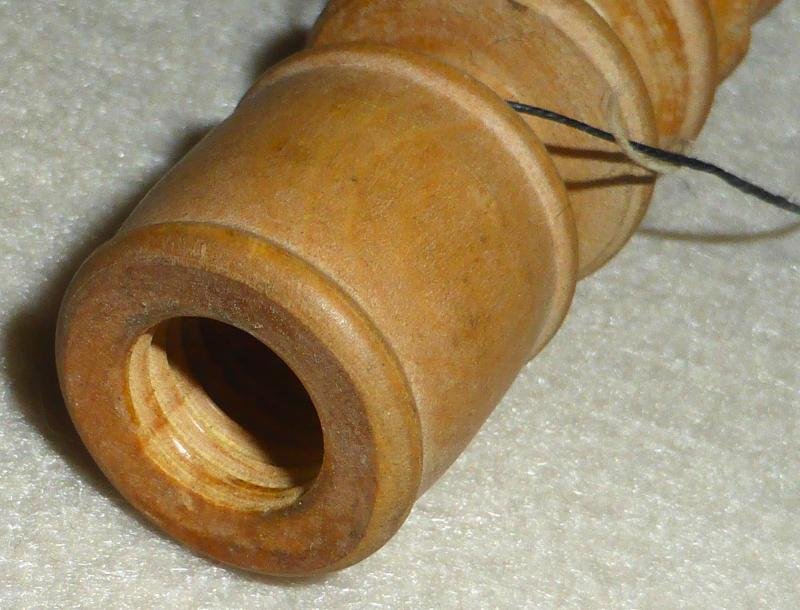 French WWI Military Issue Treen Etui Necessaire Needle Holder/Sewing Kit — image 6