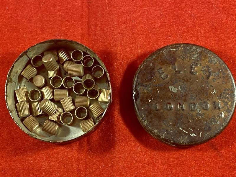 Original ELEY LONDON Percussion Cap Tin with Contents (35 Caps) c1880 — image 2