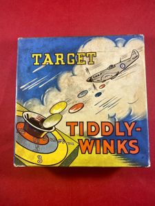 Rare 1940's 'Spitfire' Target Tiddly-Winks Game by Berwick's of Liverpool, …