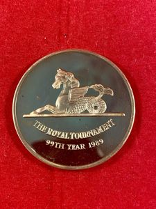 99th (1989) Year of the Royal Tournament Medal in Gilt …