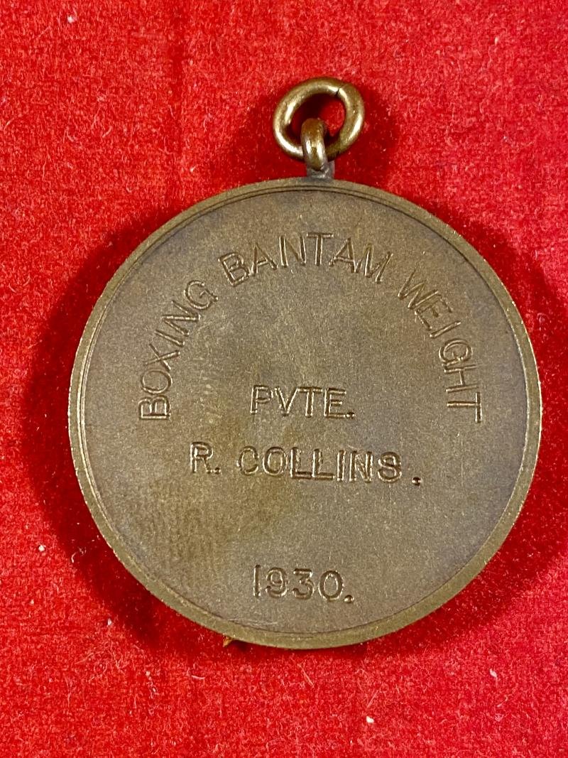 23rd Battalion - The London Regiment – Boxing Bronze Medal to Private R. Collins 1930 — image 2
