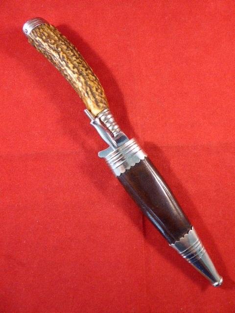 Vintage German Hunting Knife and Fork Set by Anton Wingen Jr – Othello - circa 1940 — image 2