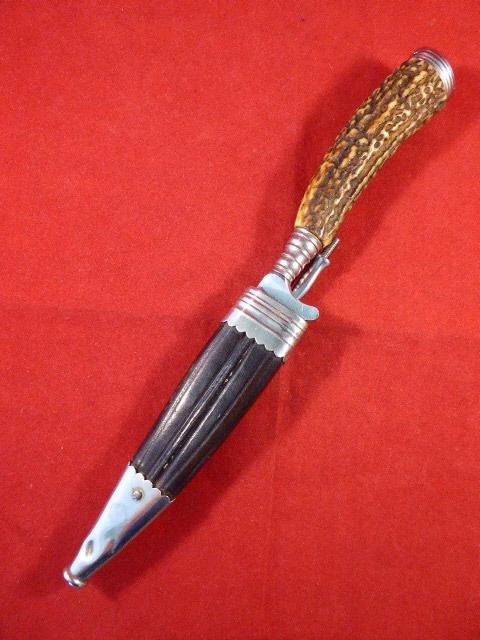 Vintage German Hunting Knife and Fork Set by Anton Wingen Jr – Othello - circa 1940 — image 3