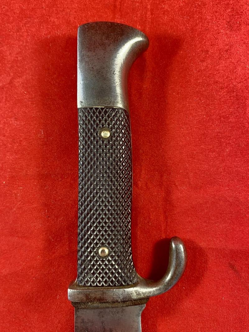 Original Early 1933-1936 Hitler Youth Knife by Rare Maker GRAWISO with faint Blut und Ehre! Motto — image 5