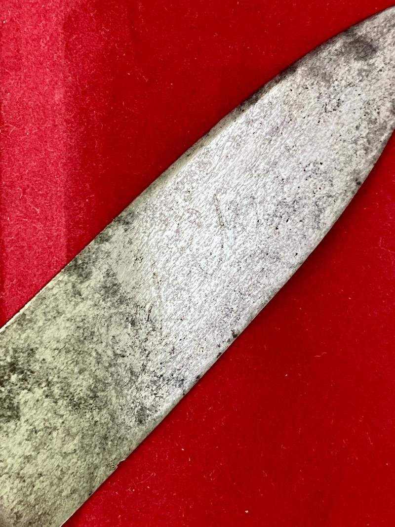 Original Early 1933-1936 Hitler Youth Knife by Rare Maker GRAWISO with faint Blut und Ehre! Motto — image 9