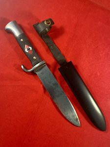 Original Early 1933-1936 Hitler Youth Knife by Rare Maker GRAWISO …