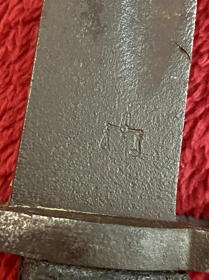 British 19th Century 1856/58 Pattern Yataghan sword bayonet by Alex Coppel Solingen — image 10