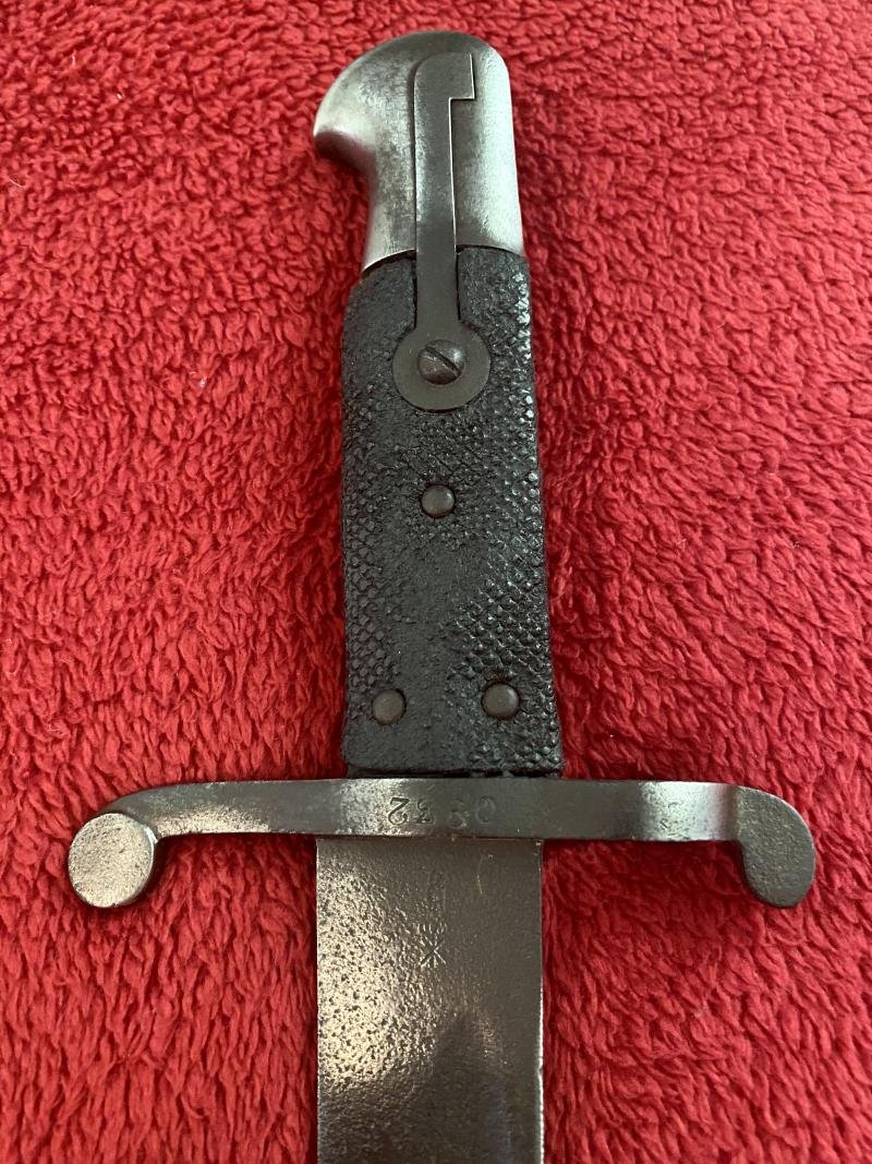 British 19th Century 1856/58 Pattern Yataghan sword bayonet by Alex Coppel Solingen — image 3