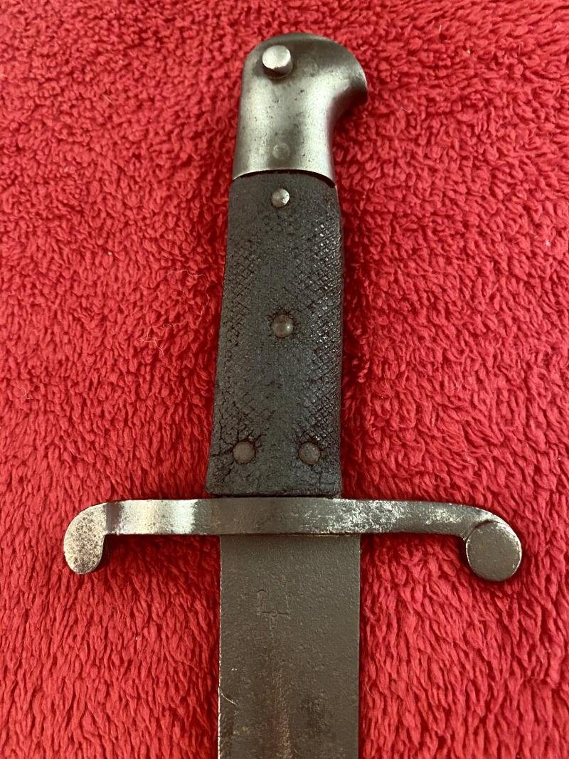 British 19th Century 1856/58 Pattern Yataghan sword bayonet by Alex Coppel Solingen — image 4