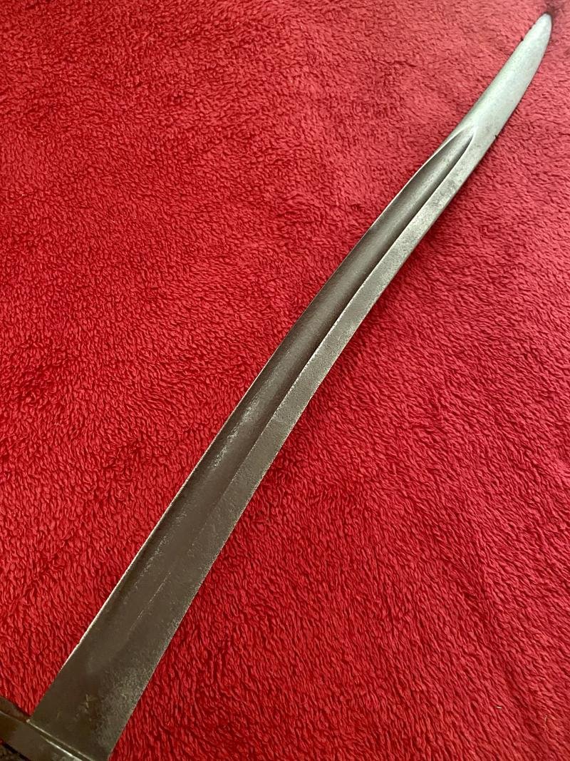 British 19th Century 1856/58 Pattern Yataghan sword bayonet by Alex Coppel Solingen — image 7