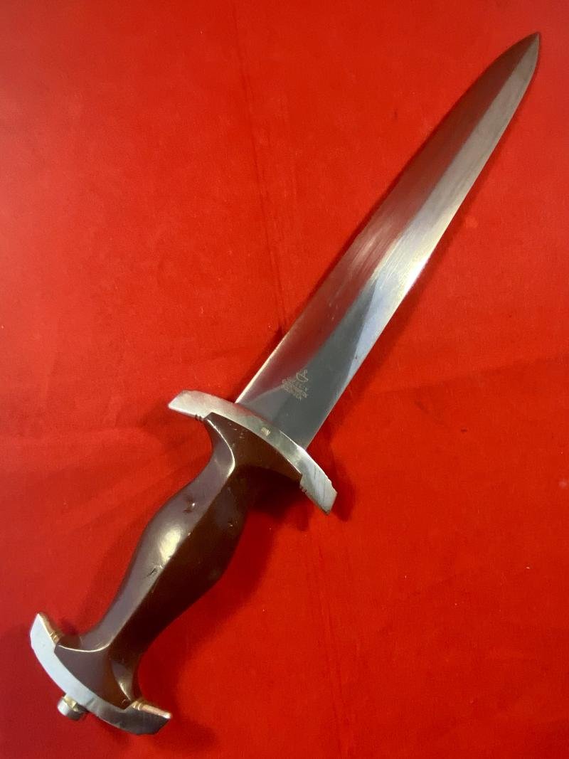 Early WW2 German SA Dagger by G. FELIX GLORIAWORK Solingen with Leather Hanger — image 10