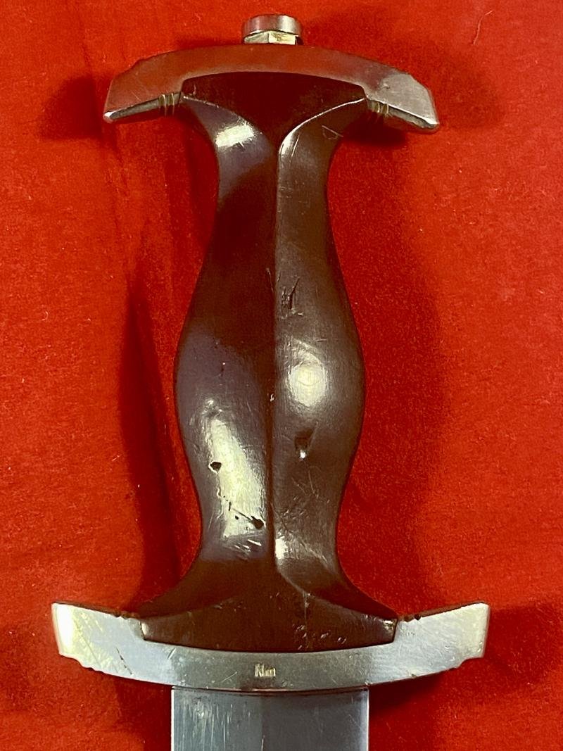 Early WW2 German SA Dagger by G. FELIX GLORIAWORK Solingen with Leather Hanger — image 8