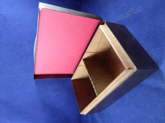 WW2 Period Large Bronzed Copper Cigarette Box Linked to The Dorsetshire Regiment — image 5