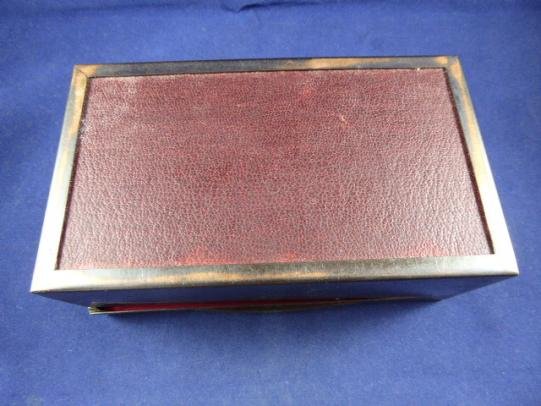 WW2 Period Large Bronzed Copper Cigarette Box Linked to The Dorsetshire Regiment — image 8