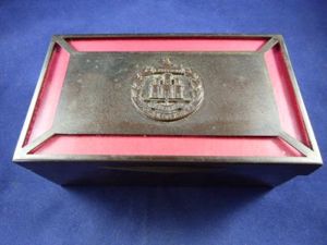 WW2 Period Large Bronzed Copper Cigarette Box Linked to The …