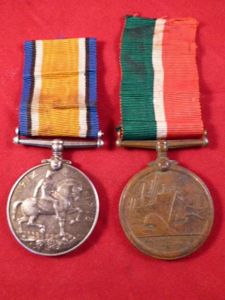 WW1 British War & Mercantile Marine Medals to JAMES PROVIS …