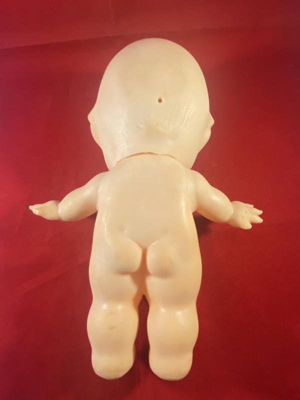 Vintage 9.5” Vinyl Kewpie Doll — image 5