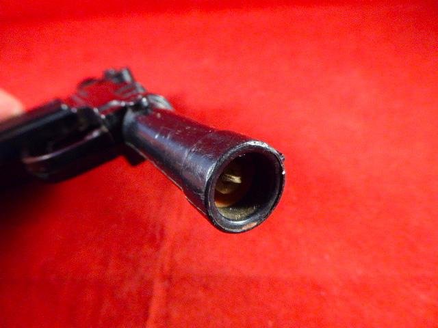 Vintage Toy Luger Shaped Cork Firing Plastic Gun circa 1950 — image 6