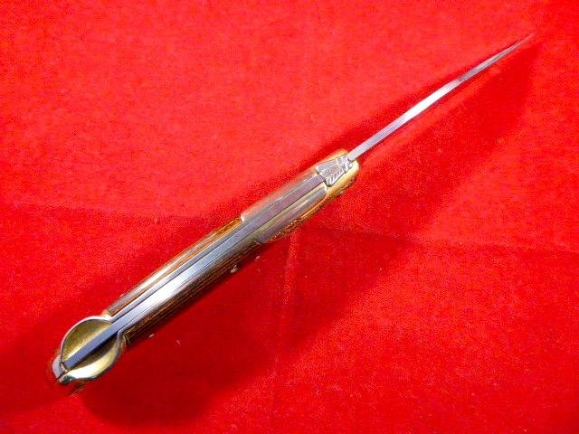 Ornate Vintage Collectors Lock Knife by Herbertz Messer with Laguiole “Bee” — image 3