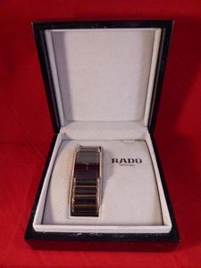 Cased RADO “DiaStar” JUBILE WRIST WATCH WITH 42 ROUND CUT …