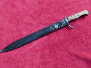 1915 Imperial German S98/05 “Butcher's Blade” Bayonet by V.C. Schilling …