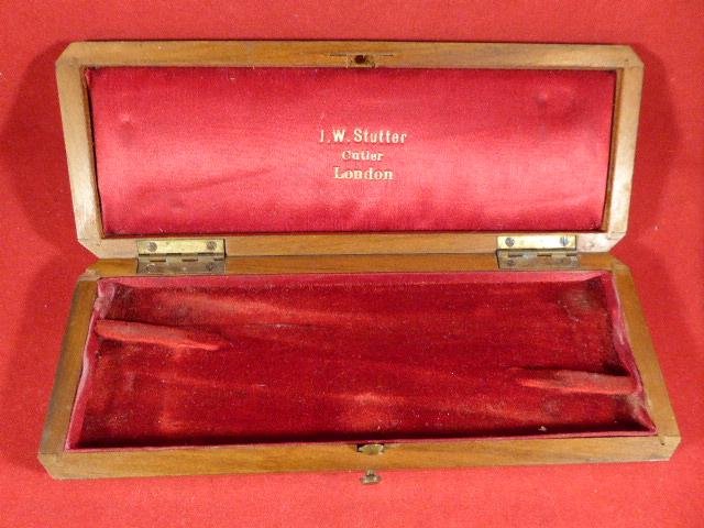 Rare Boxed Set of Two Cutthroat Razors by the Famous Cutler J. W. STUTTER London c1880 — image 3