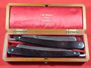Rare Boxed Set of Two Cutthroat Razors by the Famous …
