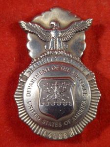 Vintage Obsolete US Air Force Security Police (AFSP) Badge - …