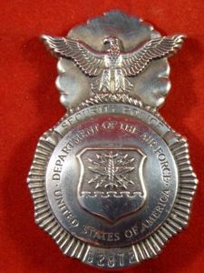 Vintage Obsolete US Air Force Security Police (AFSP) Badge - …