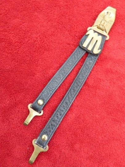 WW2 MVSN Fascist Senior Italian Officer's Dagger with rare Leather Hanger and Portepee — image 2