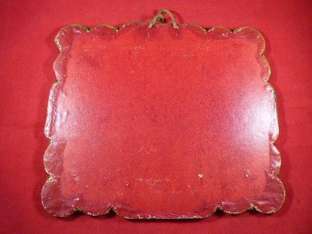 Reverse Glass Painted Picture of H.M.S. GOLIATH Memorialising her sinking in the Dardanelles 12th May 1915 during WW1 — image 8