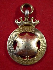 Antique Silver Gilt Medal Awarded for the Newquay Flower Show …