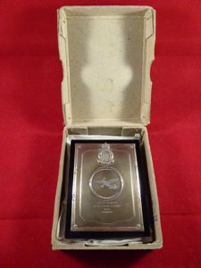 Vintage RAF Fighter Command Winners Gilt Brass Plaque - Open …
