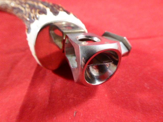 Beautiful Large Vintage Real Stag Horn Cigar Cutter – by M.& W.Co. Ltd circa 1950 — image 7